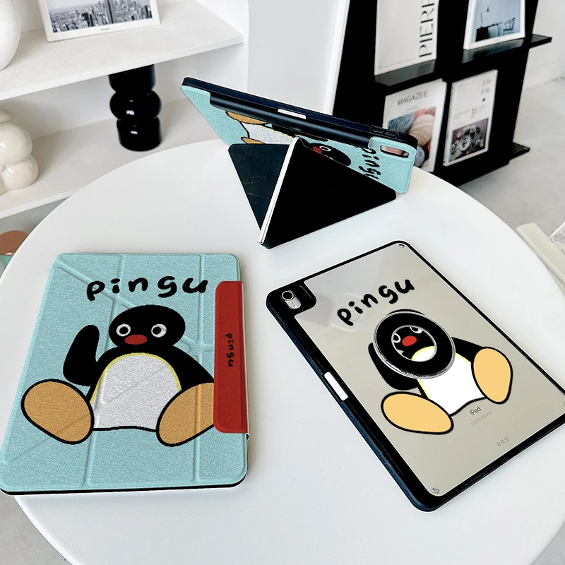 【磁吸分离y折x企鹅】ipad 11代保护套华为air12平板壳Air7小米6pro