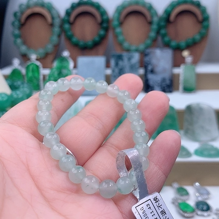 石英质玉未镶嵌手链