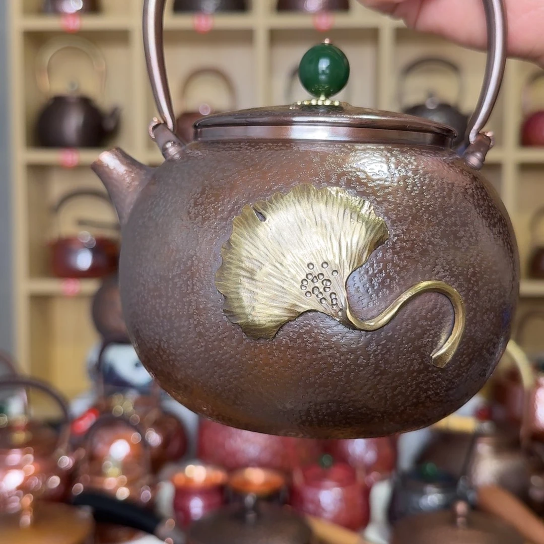 1000毫一叶知秋提梁壶加厚