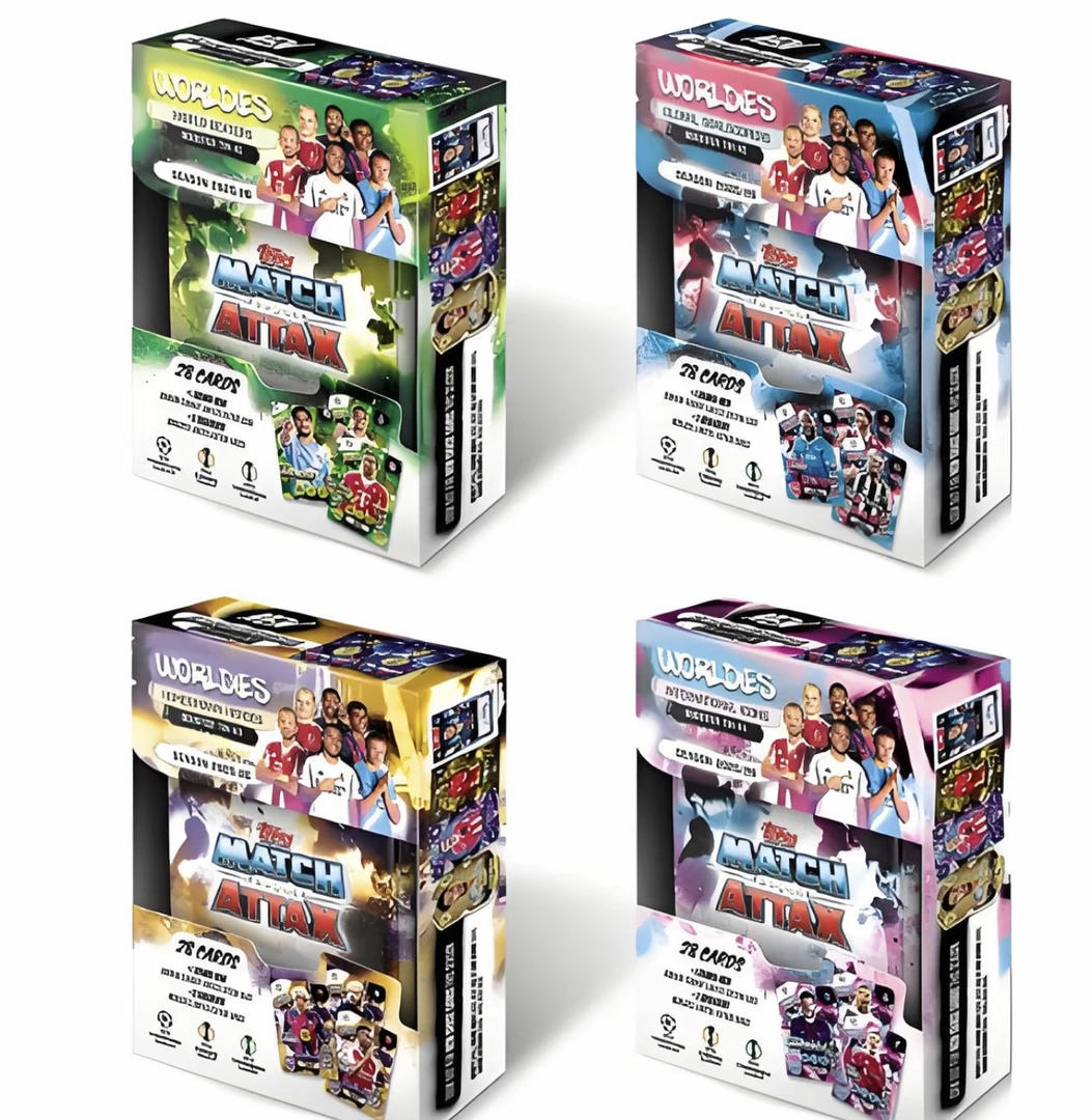 TOPPS 【卡牌盲盒】24/25 欧冠 游戏版 小铁盒 【在线拆盒拆包】拆封