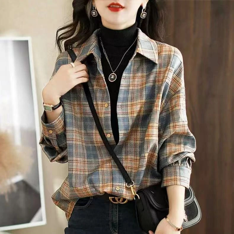 哥弟阿玛施正2025早秋新款小众时尚爆款长袖设计感磨毛英伦风衬衫