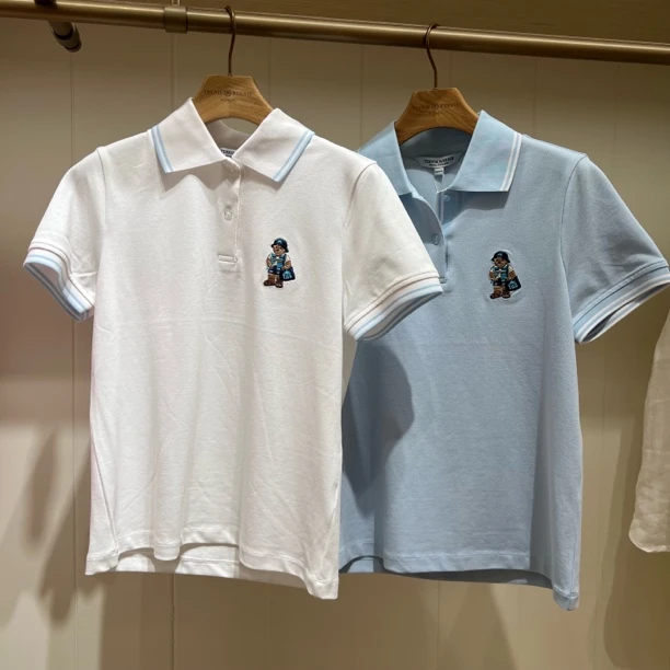 Teenie Weenie小熊Polo衫短袖夏季TTHA25M504Z