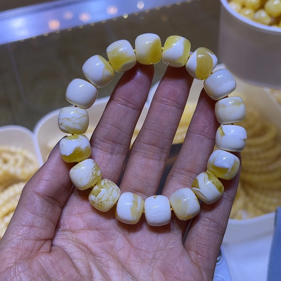 琥珀手链未镶嵌蜜蜡手串