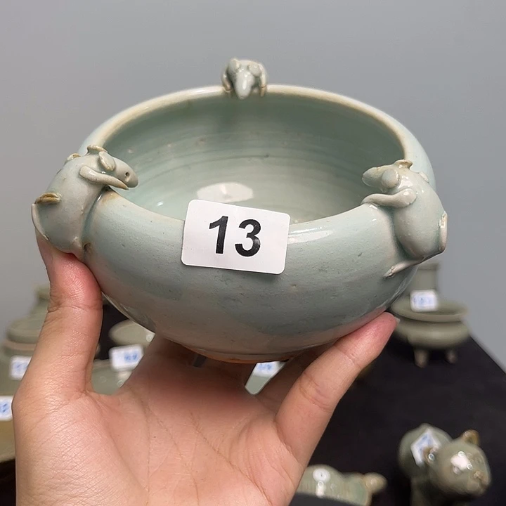 龙泉龙泉青瓷茶具套装家用