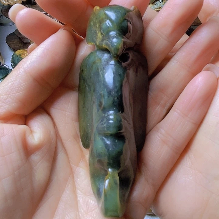 手串未镶嵌岫岩河磨玉（透闪石质玉）