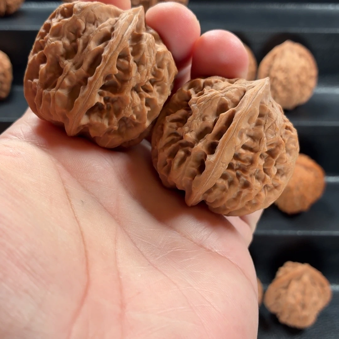 n***9把件桃核野生原树将军塌43