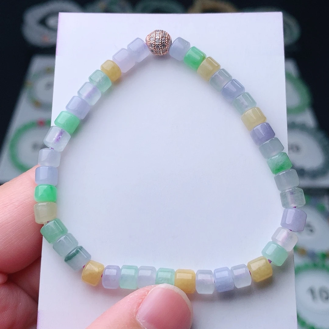 翡翠手串未镶嵌翡翠