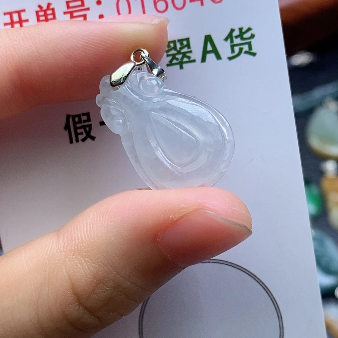 翡翠未镶嵌耳饰翡翠
