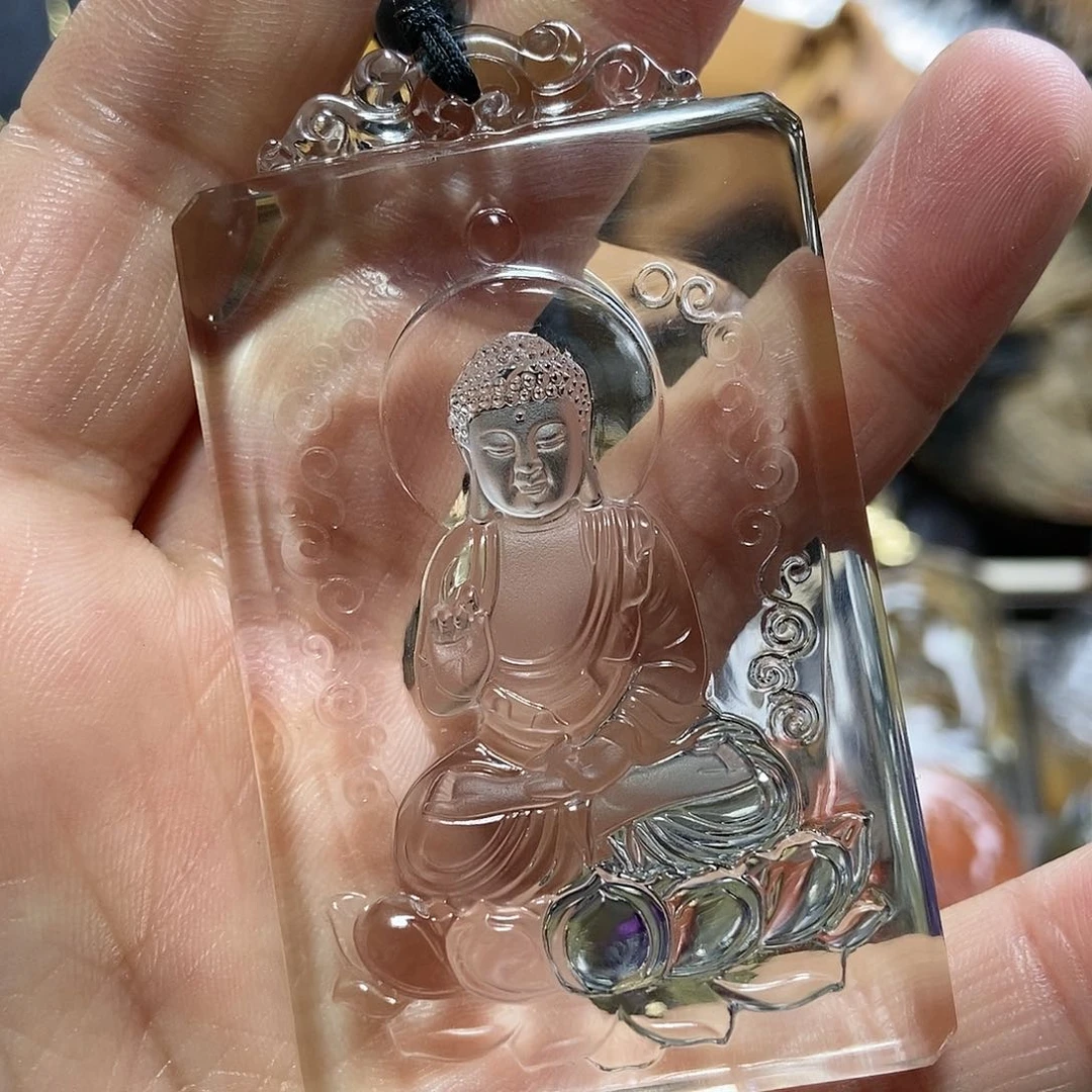 水晶天然水晶吊坠未镶嵌