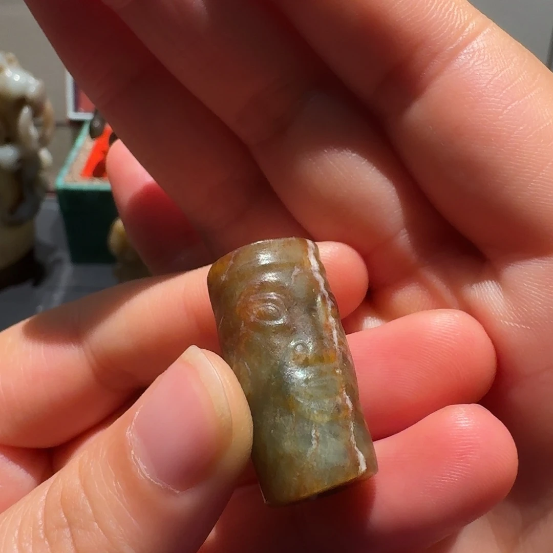 用***2和田玉未镶嵌挂件