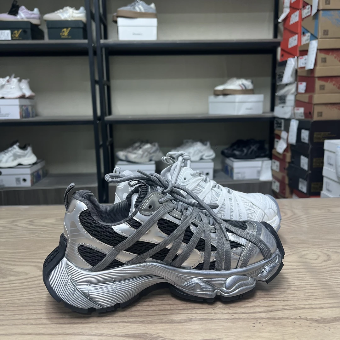 【欧洲站轻奢尾单】6003高颜值绑带透气休闲潮酷老爹鞋