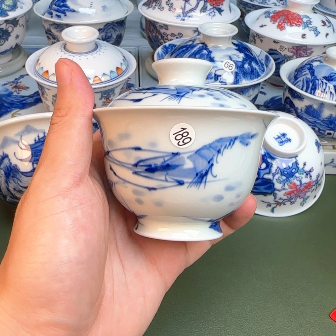 彦祖纯手工手绘茶具189