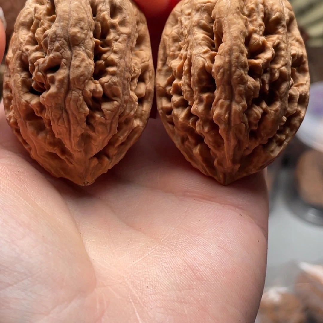 文玩核桃把件楸刀鱼18