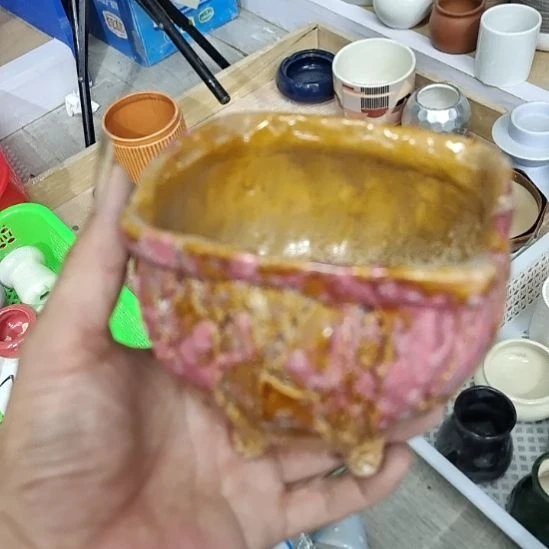 微瑕陶瓷盆满12包邮