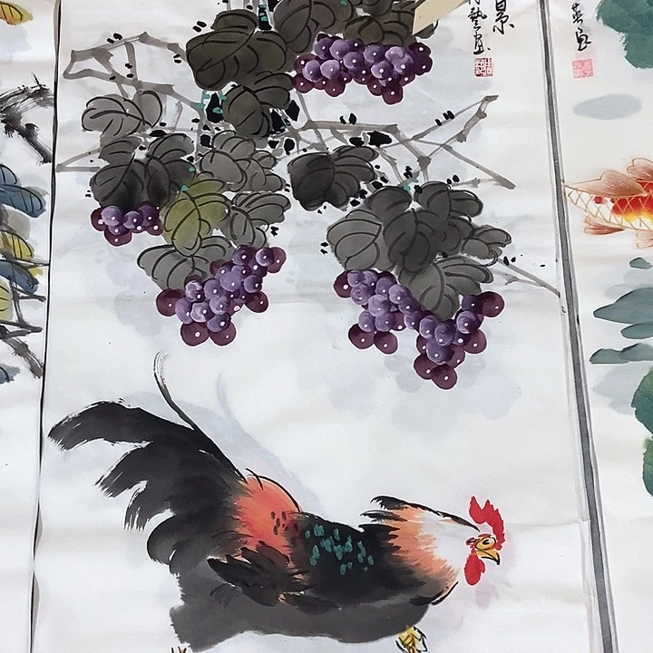 小周画廊的直播间