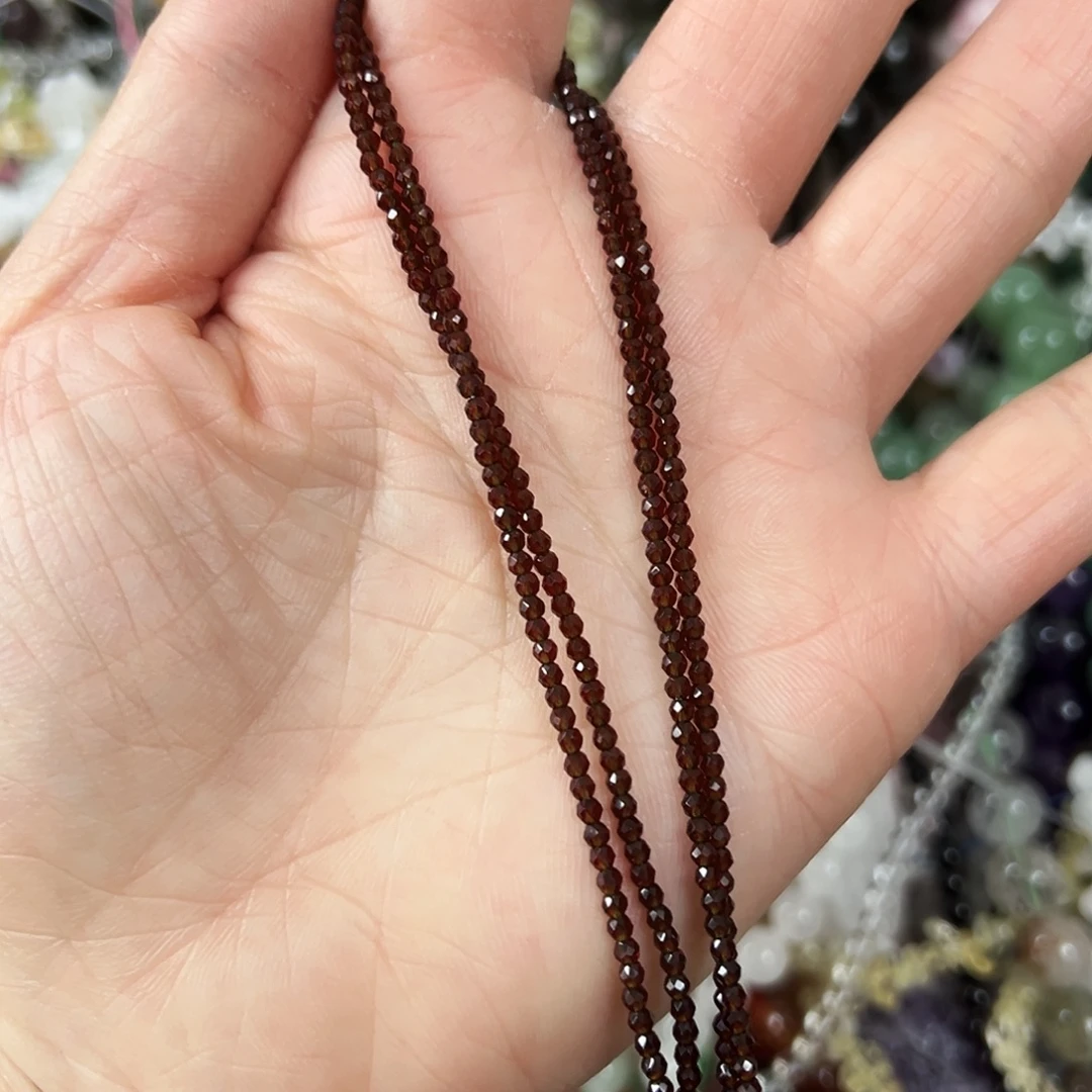 玛瑙/玉髓未镶嵌珠宝半成品，卡2茶晶2条