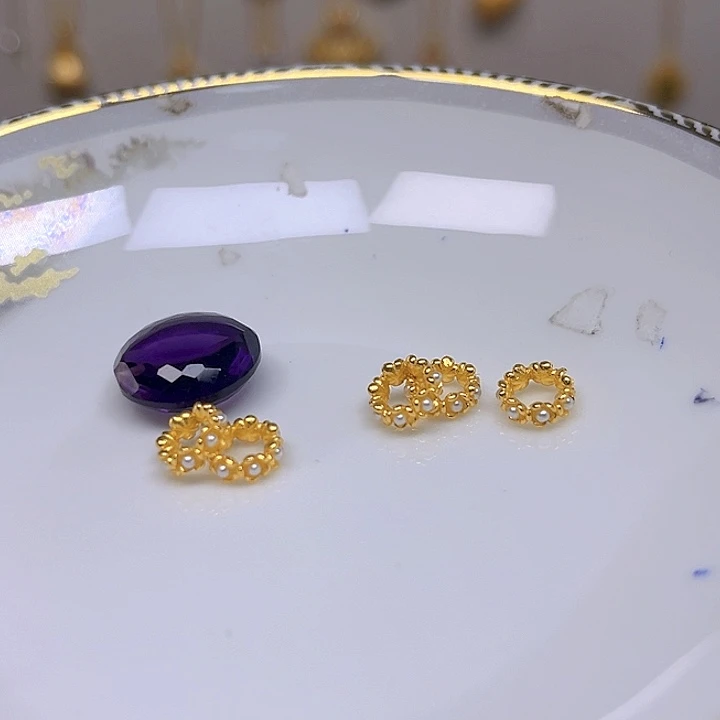 紫晶颈饰银S925镶嵌紫晶925镶嵌23