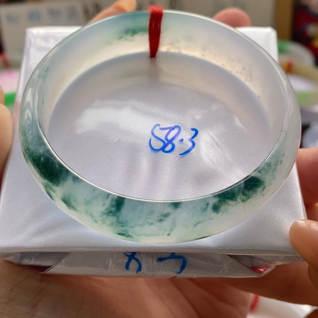 翡翠未镶嵌手镯14号