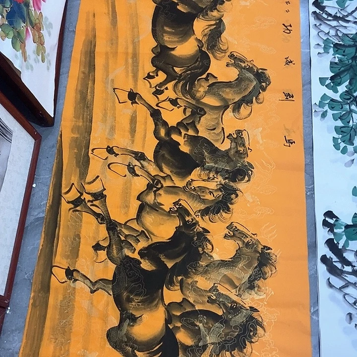 小周画廊的直播间