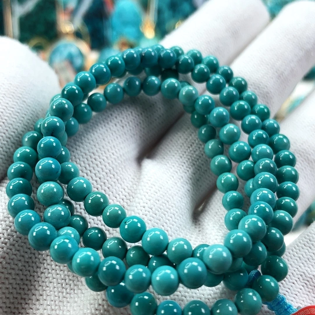 绿松石未镶嵌车挂