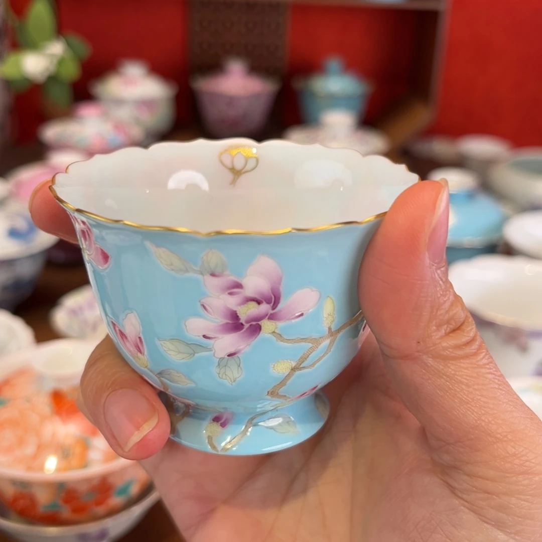 景德镇纯手绘陶瓷茶具