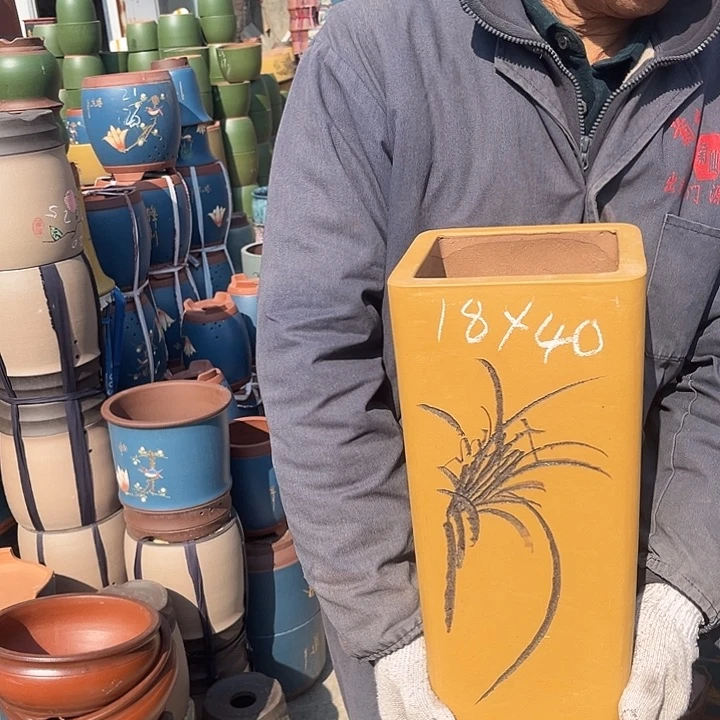 紫砂紫砂花盆也在