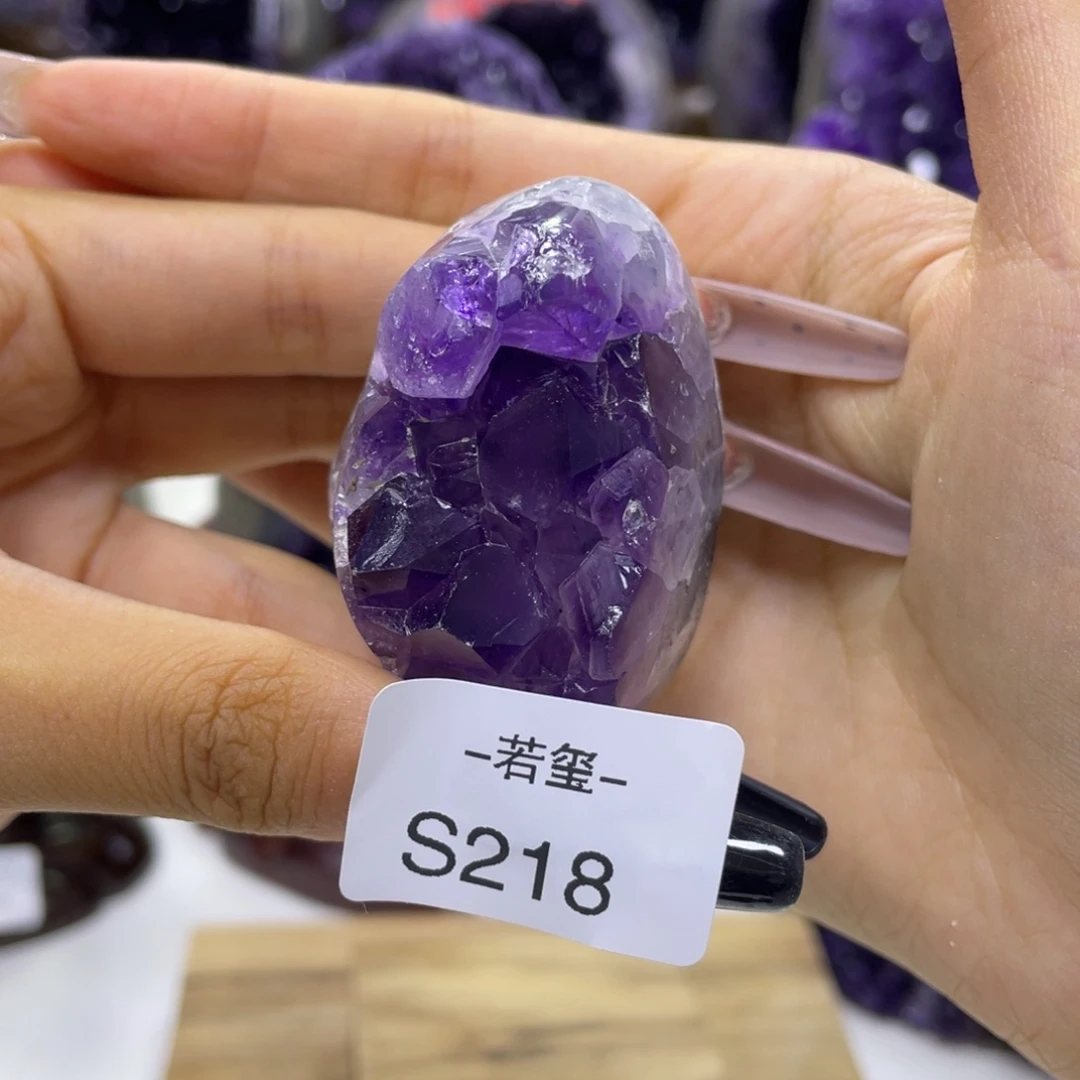 未镶嵌紫晶大型摆件（非配饰）乌拉圭紫水晶摆件S218