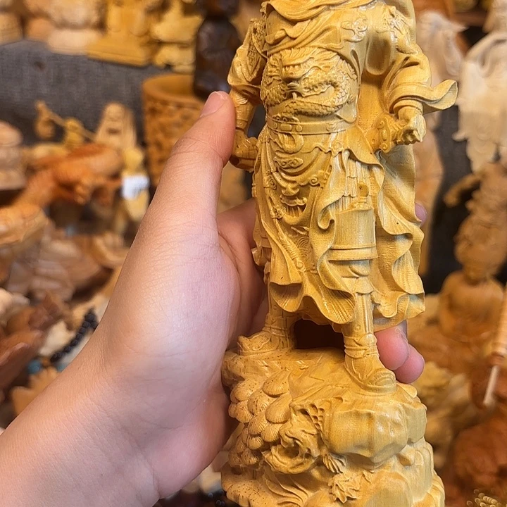 黄杨木黄杨木瑕疵关公
