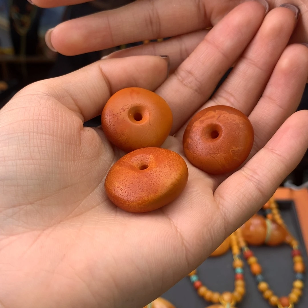 蜜蜡吊坠(不含链)未镶嵌多样性发一