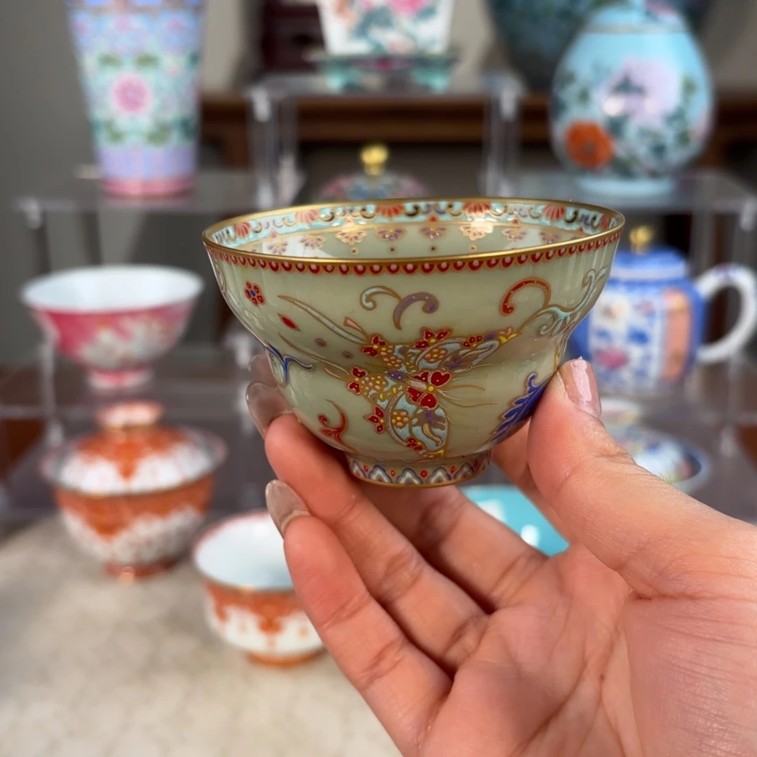 陶纯手工手绘 高端茶器
