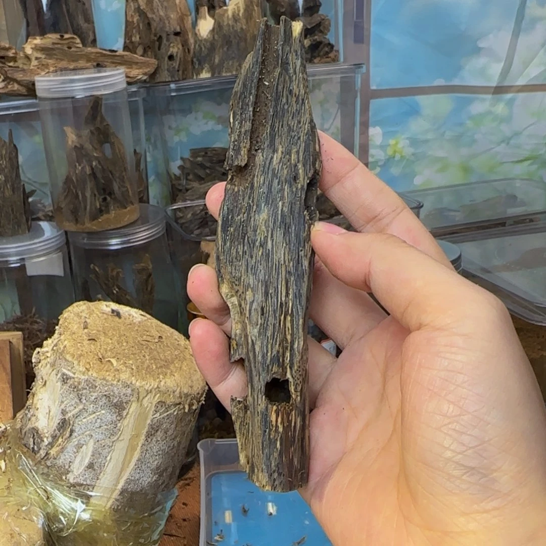 沉香碎屑沉香37克墨香09