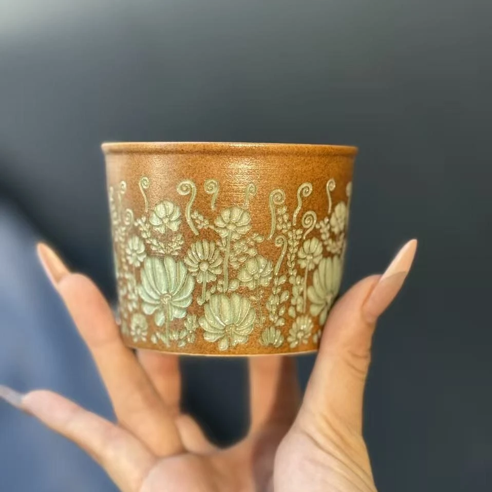 喜物 周光勇手工茶壶海草茶杯茶器A