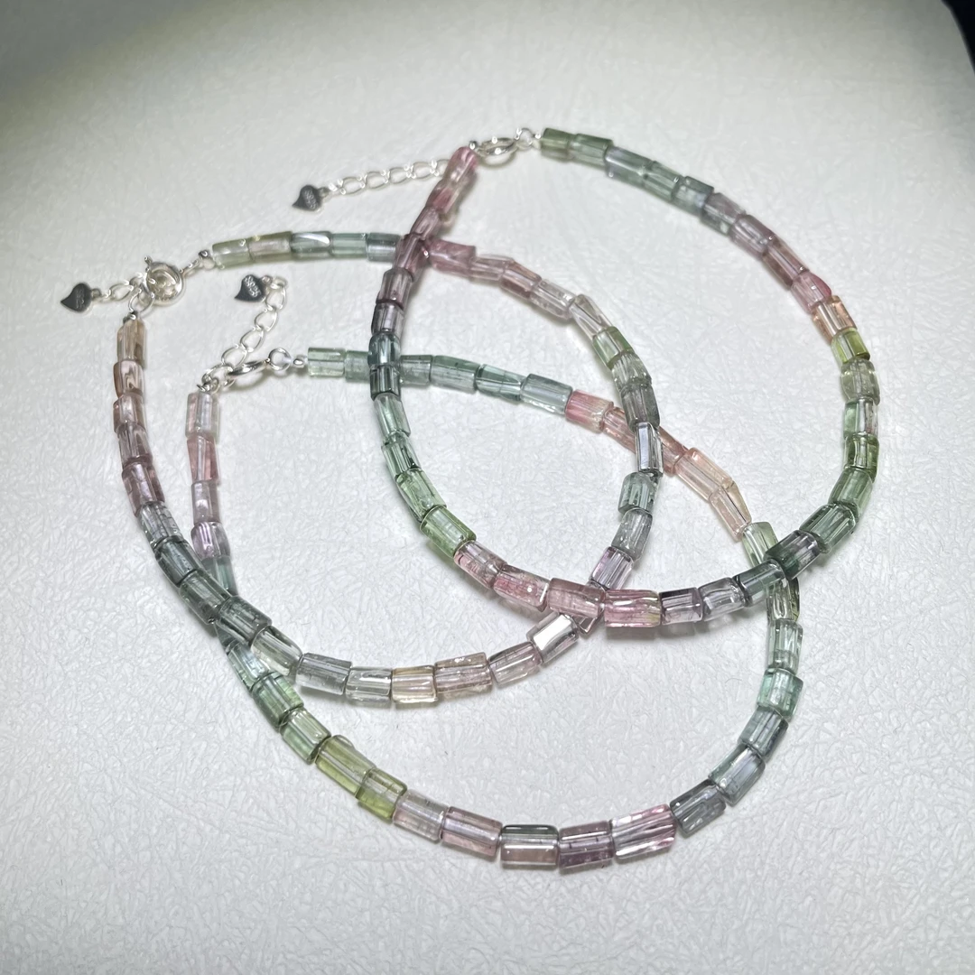 冰淇淋彩虹碧玺手链 多样性发其一 KT24120309