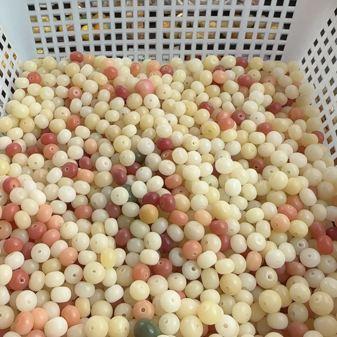 菩提根/象牙果手串微瑕卡8粉白苹果300卡牌➕200