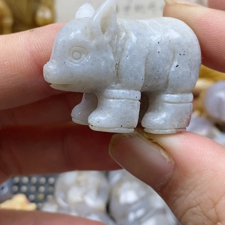 颈饰未镶嵌硅化珊瑚（珊瑚玉）有瑕