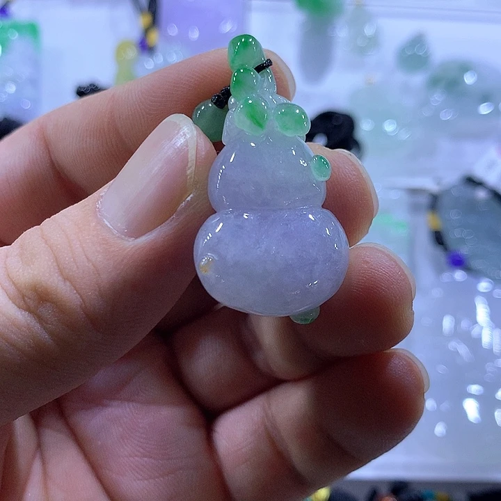 翡翠未镶嵌颈饰天然翡翠A货吊坠