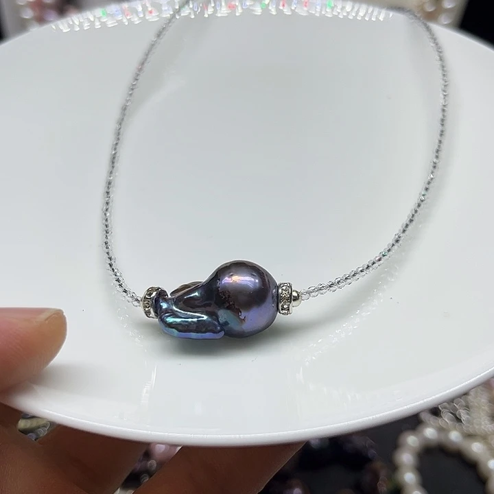 淡水珍珠未镶嵌颈饰