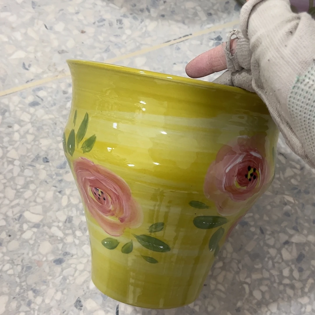 景德镇陶瓷花盆花盆