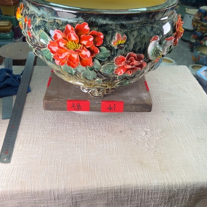 泳坤堂石湾盆陶瓷