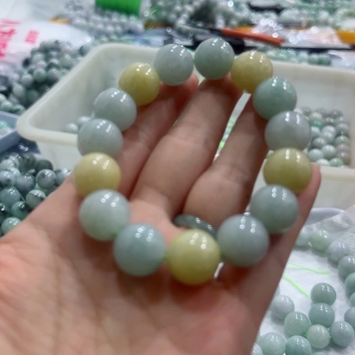 颈饰未镶嵌翡翠翡翠1.3圆珠