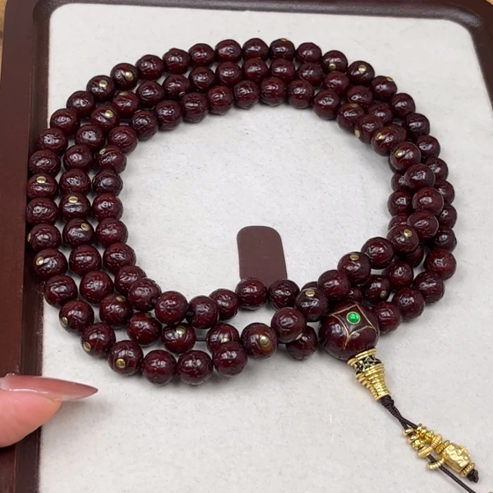 泥***人凤眼菩提吊坠凤眼