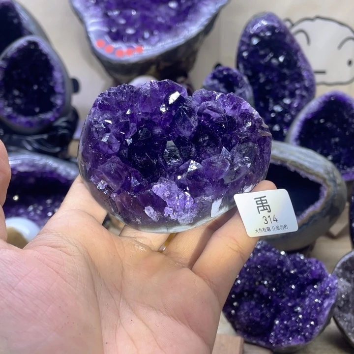 未镶嵌珠宝半成品紫晶