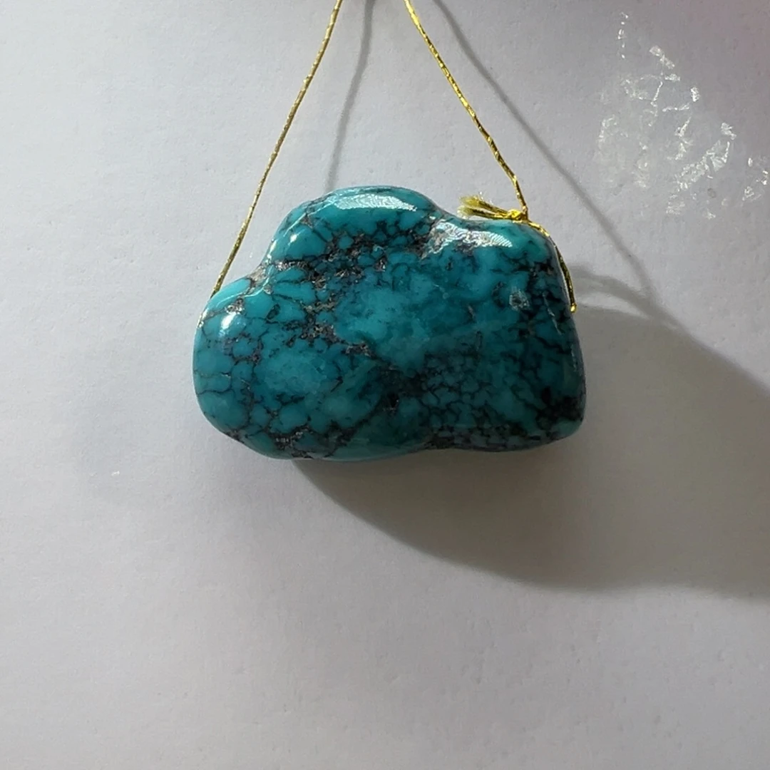 绿松石未镶嵌挂件