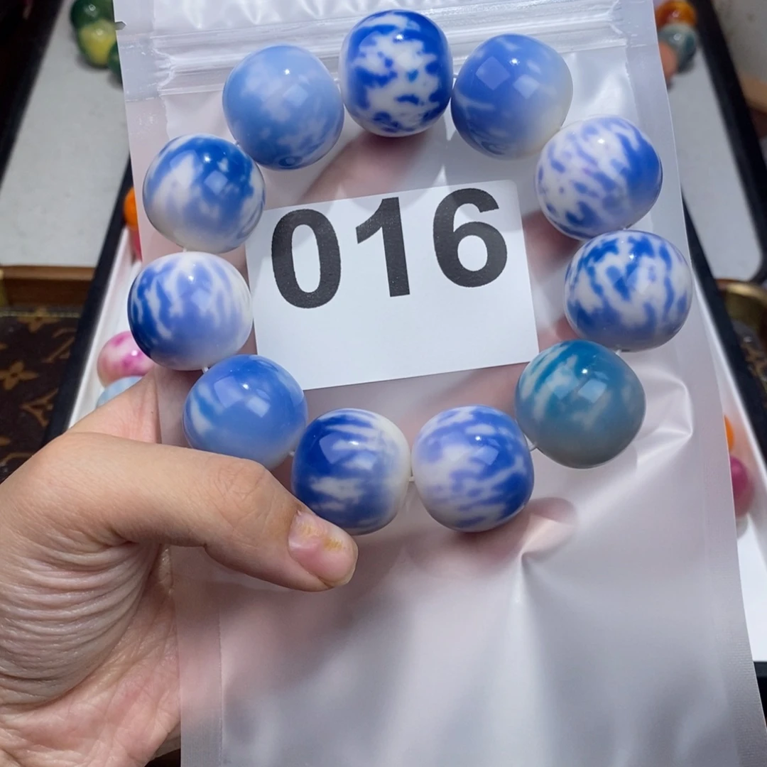 手串白玉菩提薄**糖016高货干磨