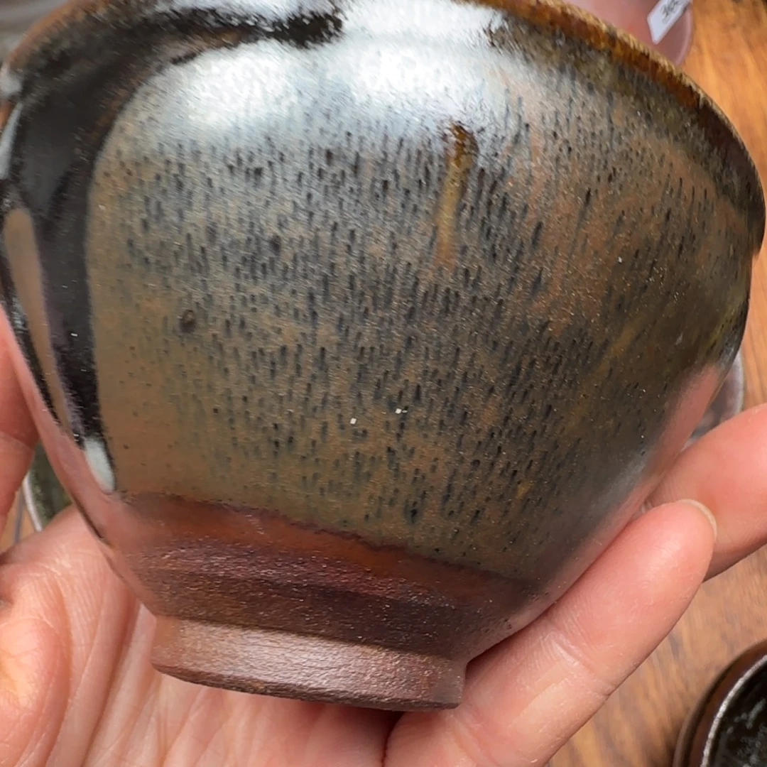 柴烧建盏茶盏茶杯180