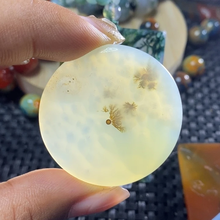 鱼***塘玛瑙/玉髓未镶嵌1