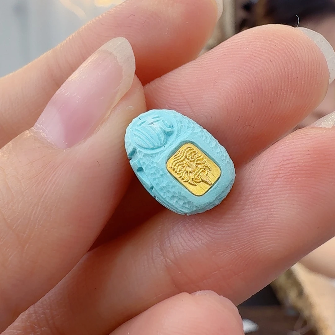 绿松石未镶嵌珠宝半成品