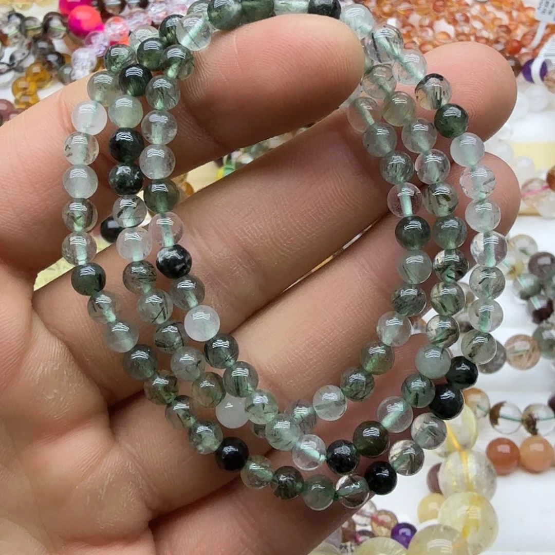 未镶嵌水晶手链天然