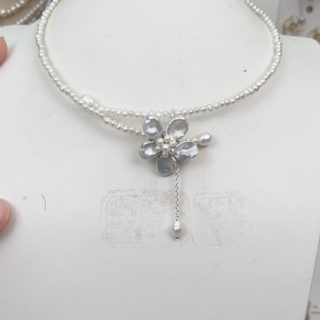 淡水珍珠颈饰未镶嵌