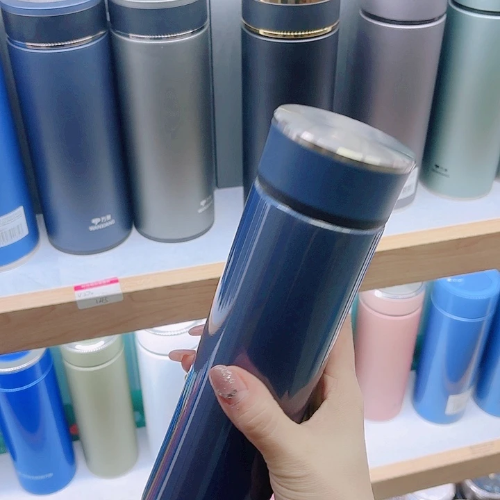 万象品牌保温杯A18-500蓝